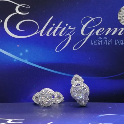 ต่างหูเพชร EER395